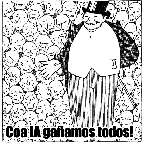 Un rico dicindo que coa IA gañamos todos