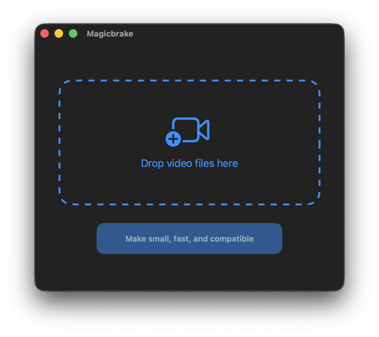 Interface de Magicbrake